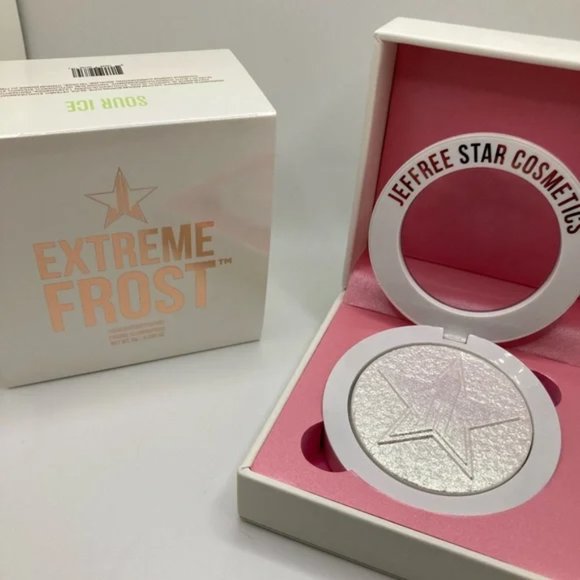 Jeffree Star Cosmetics SOUR ICE Extreme Frost HIGHLIGHTER Green Duochrome NEW! - Picture 3 of 7